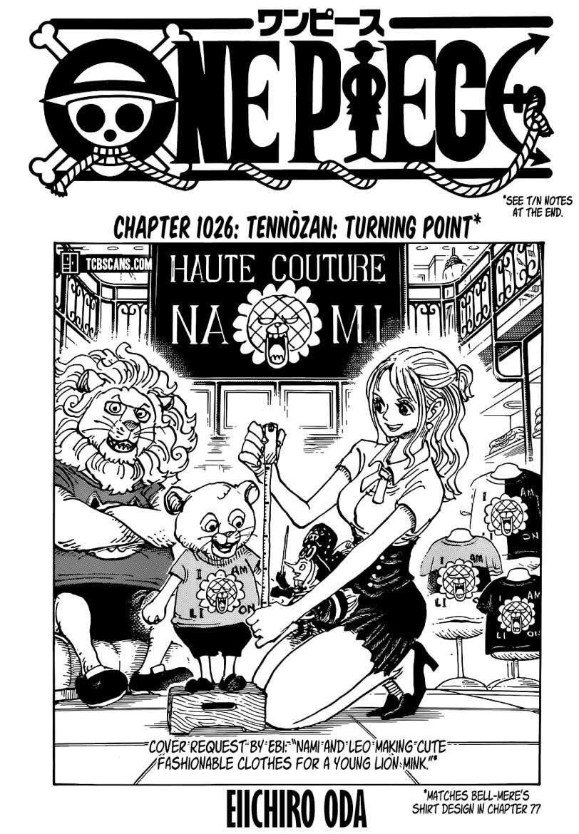 One Piece Tập 1026 - Trang 1