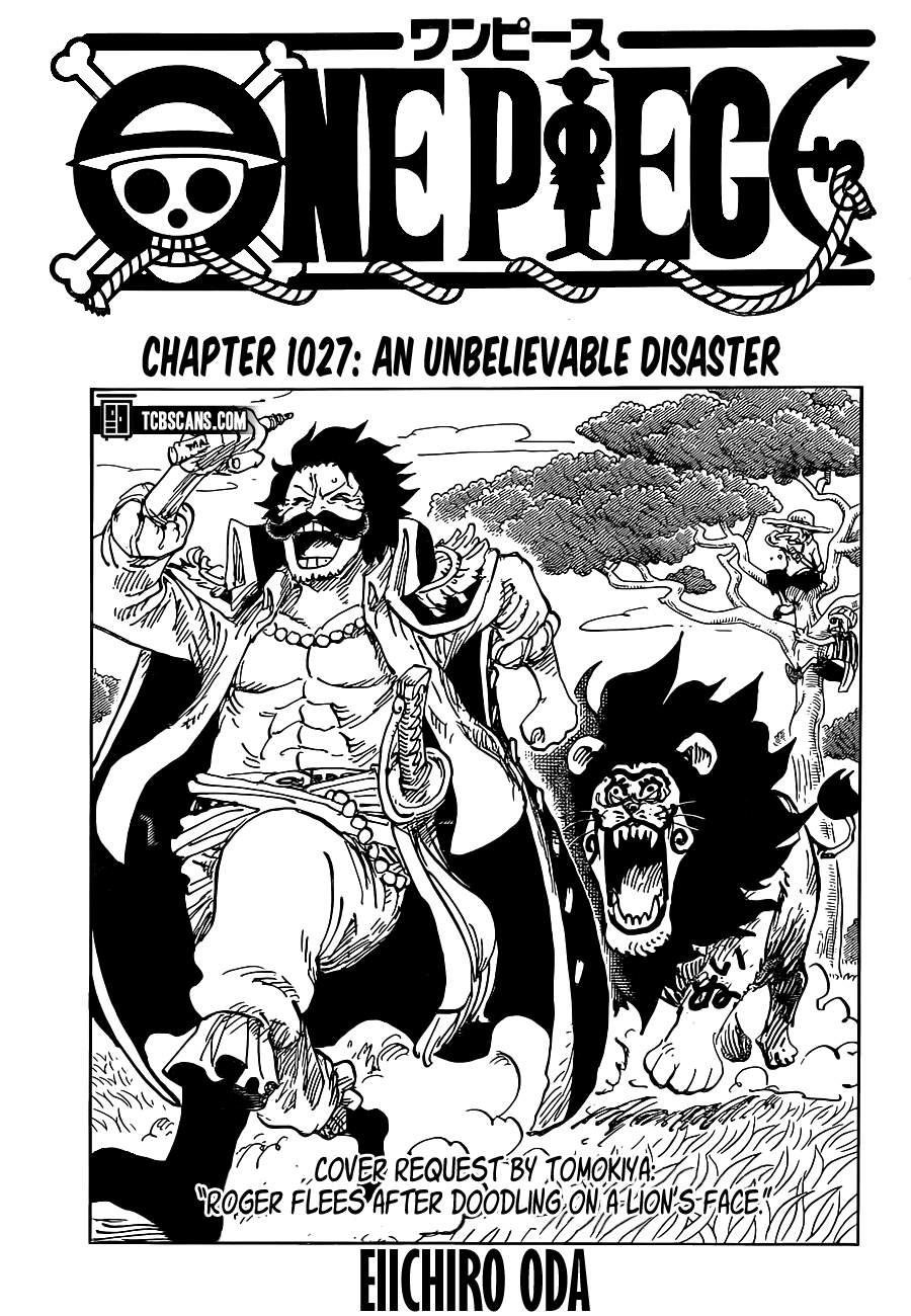 One Piece Tập 1027 - Trang 1