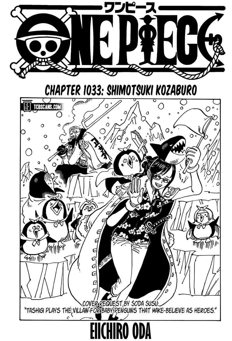 One Piece Tập 1033 - Trang 1