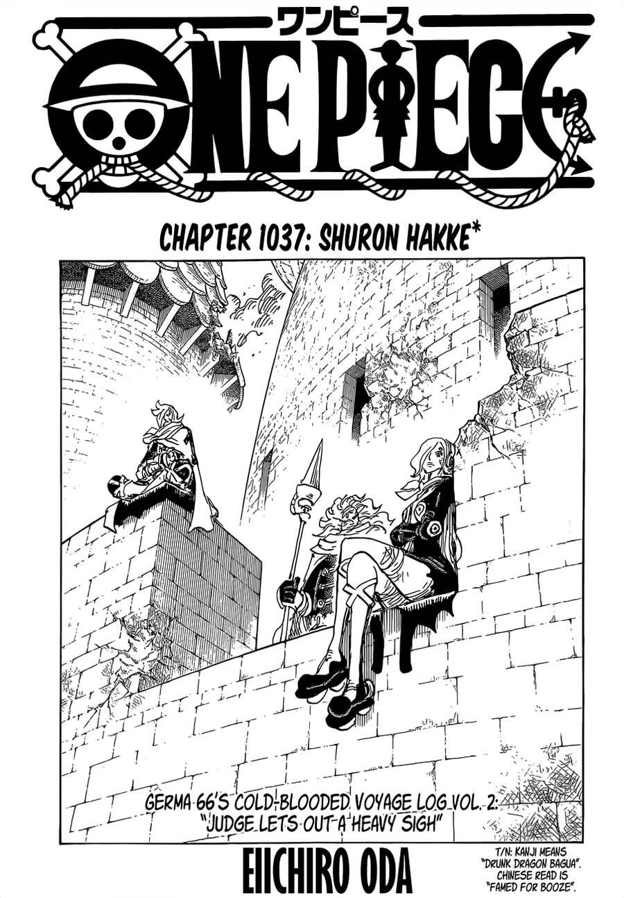 One Piece Tập 1037 - Trang 1
