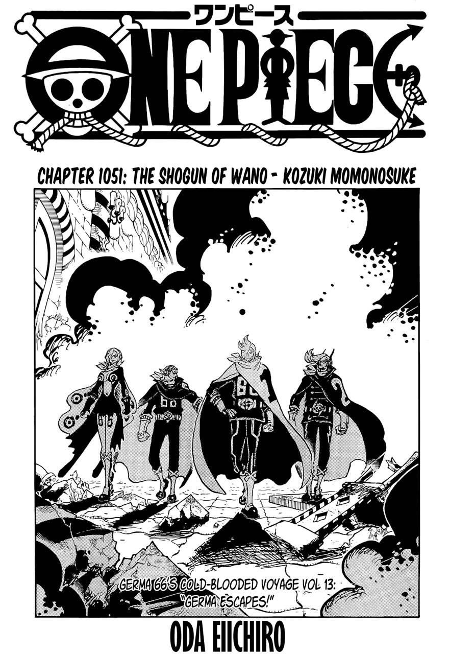 One Piece Tập 1051 - Trang 1