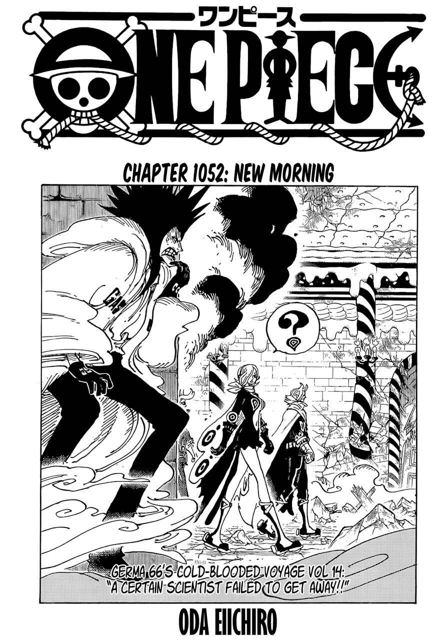One Piece Tập 1052 - Trang 1