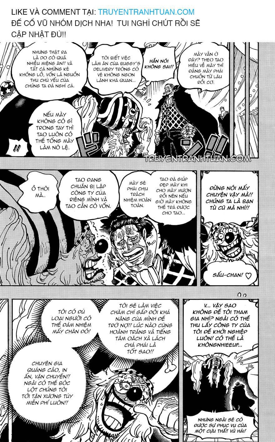 One Piece Tập 1058 - Trang 10