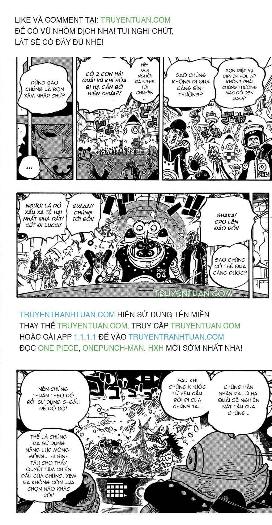One Piece Tập 1068 - Trang 11