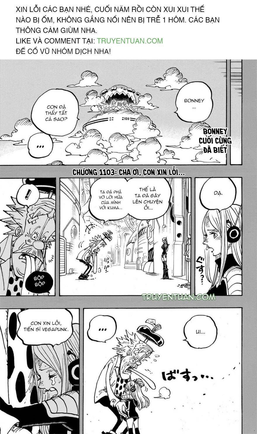 One Piece Tập 1103 - Trang 5