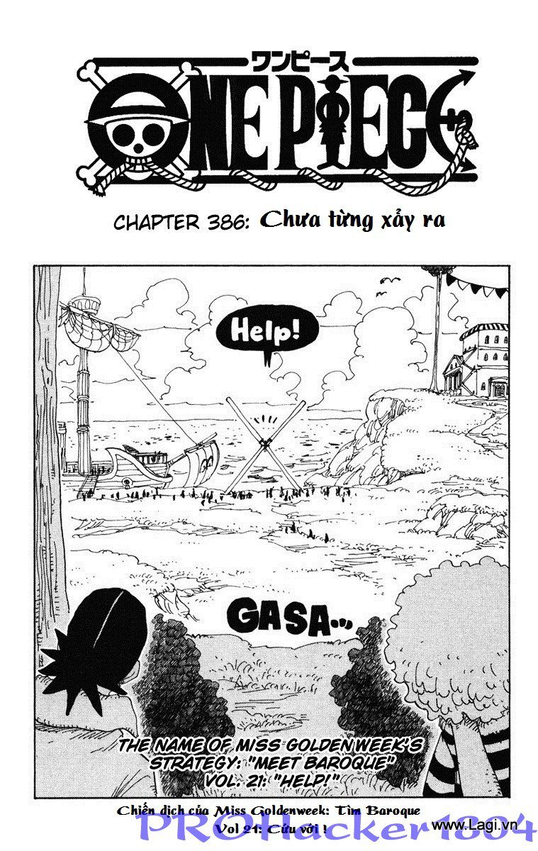 One Piece Tập 386 - Trang 1