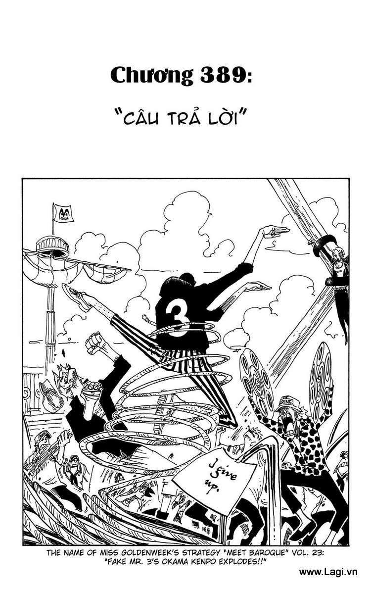 One Piece Tập 389 - Trang 1
