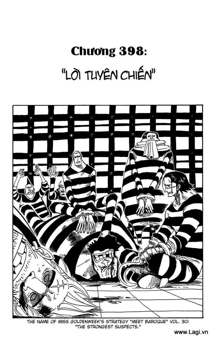 One Piece Tập 398 - Trang 1