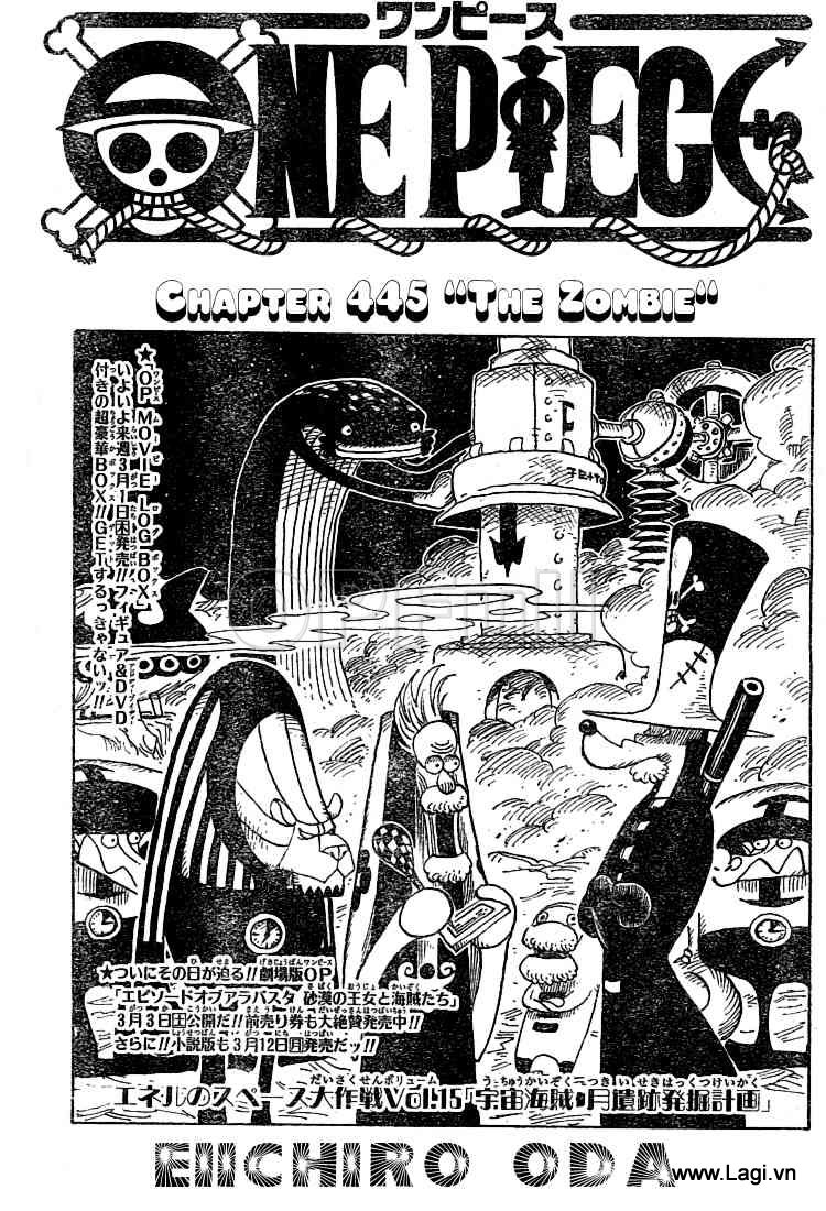 One Piece Tập 445 - Trang 1