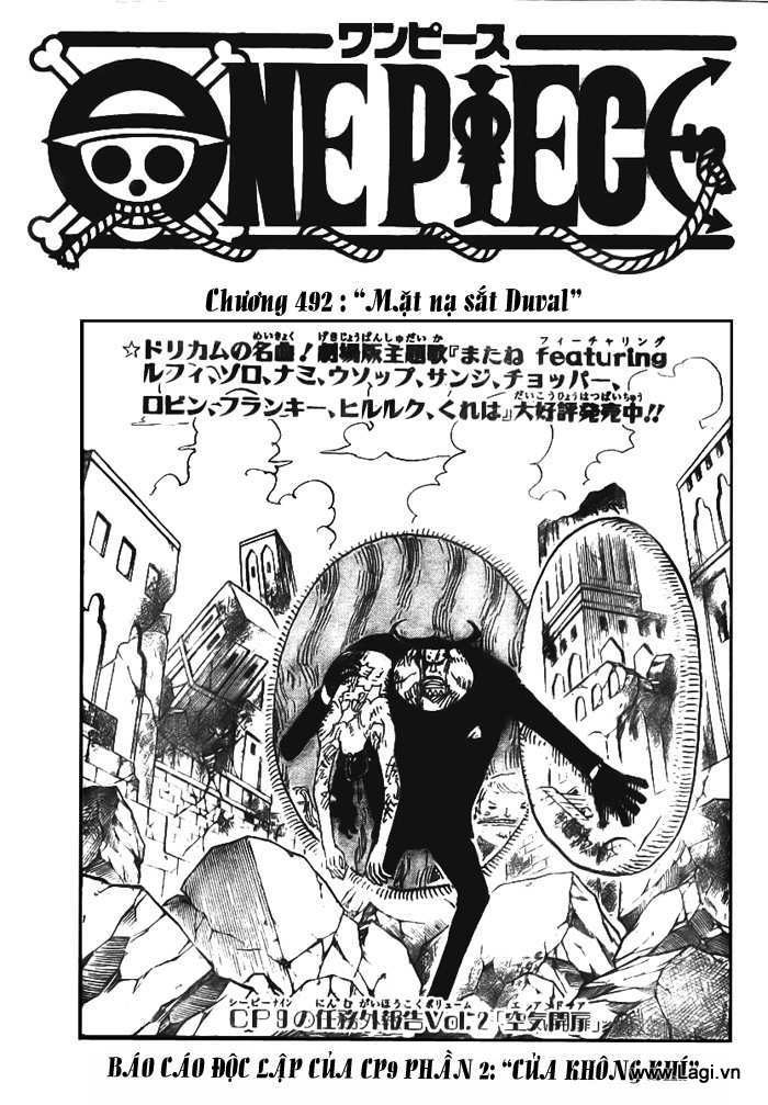 One Piece Tập 492 - Trang 1