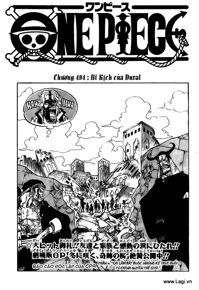 One Piece Tập 494 - Trang 1