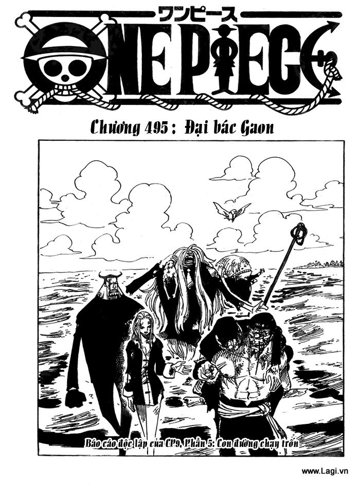 One Piece Tập 495 - Trang 1