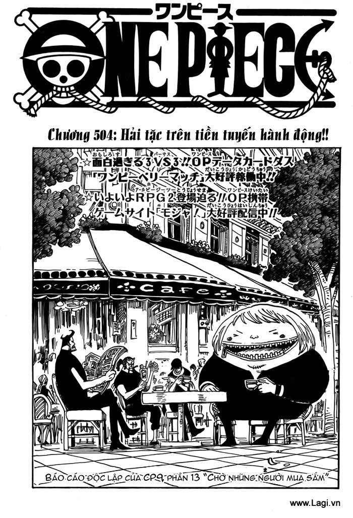One Piece Tập 504 - Trang 1