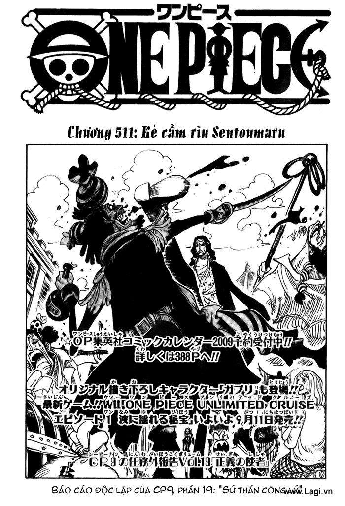 One Piece Tập 511 - Trang 1