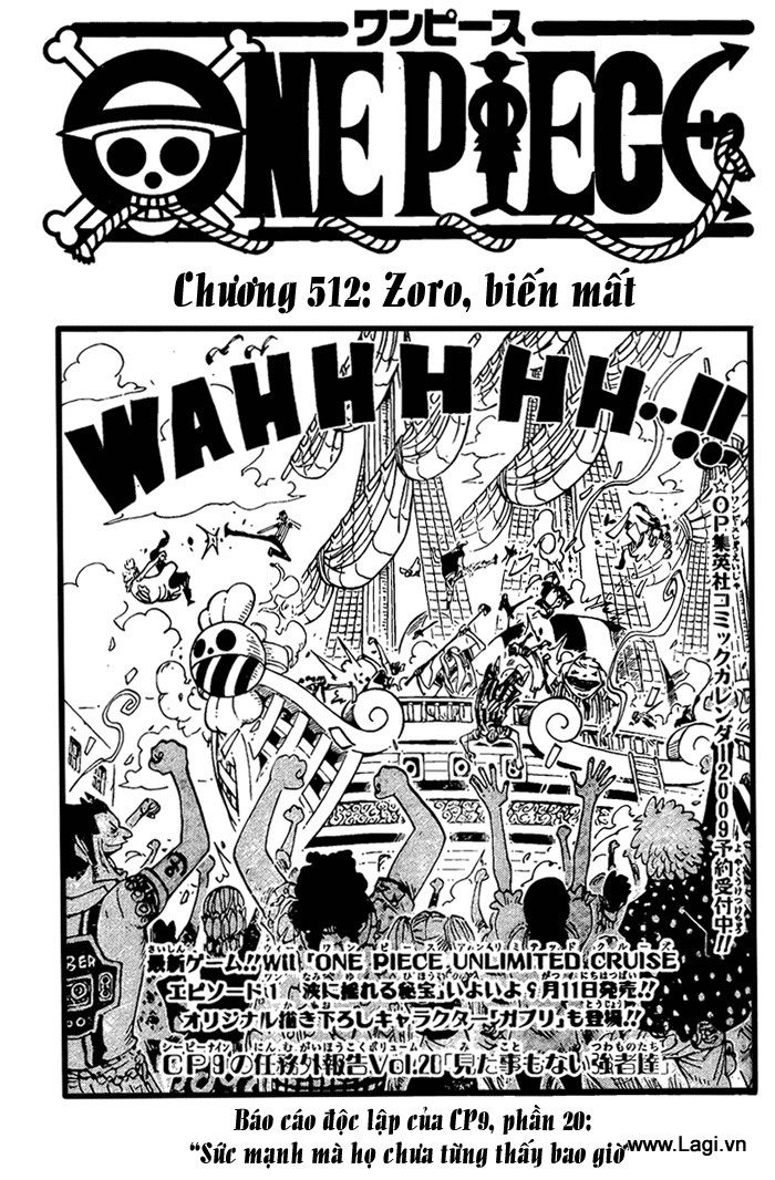 One Piece Tập 512 - Trang 1