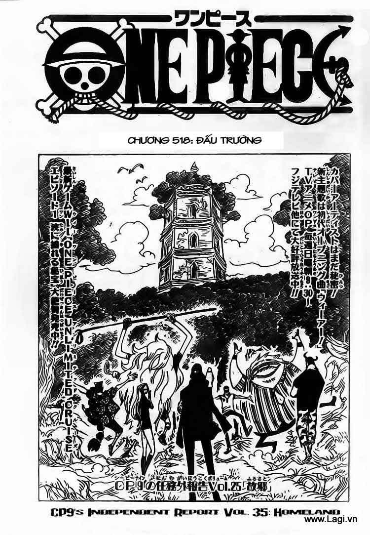 One Piece Tập 518 - Trang 1
