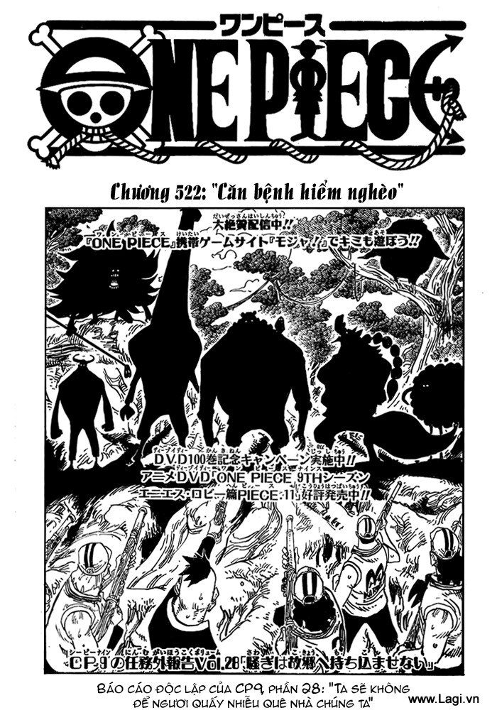 One Piece Tập 522 - Trang 1