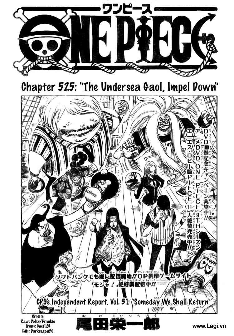 One Piece Tập 525 - Trang 1