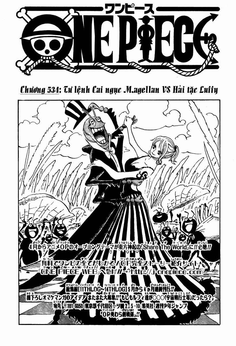 One Piece Tập 534 - Trang 1