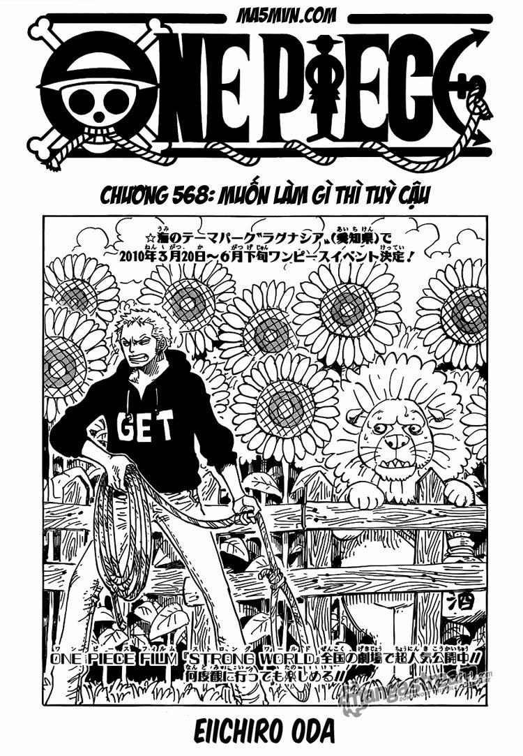One Piece Tập 568 - Trang 1