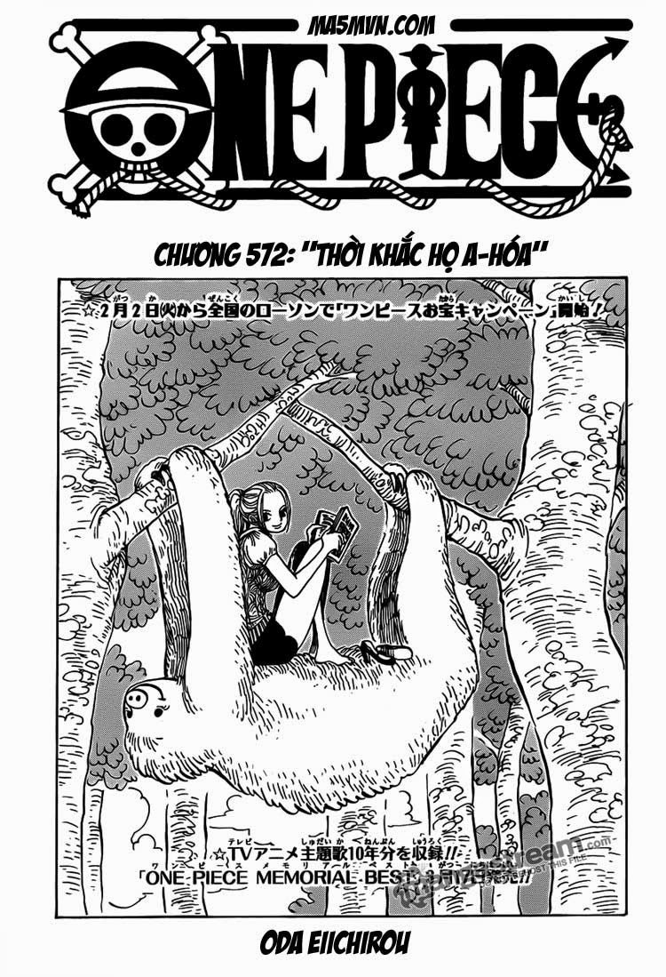 One Piece Tập 572 - Trang 1
