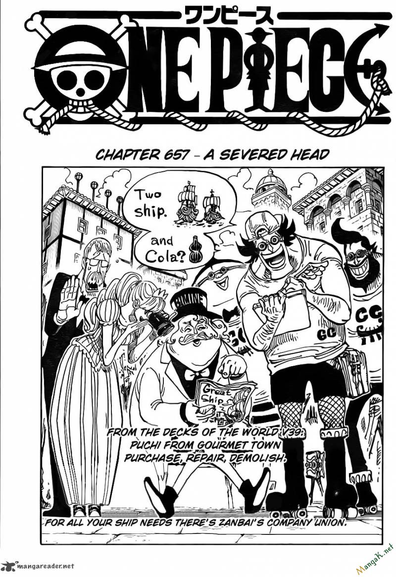 One Piece Tập 657 - Trang 1