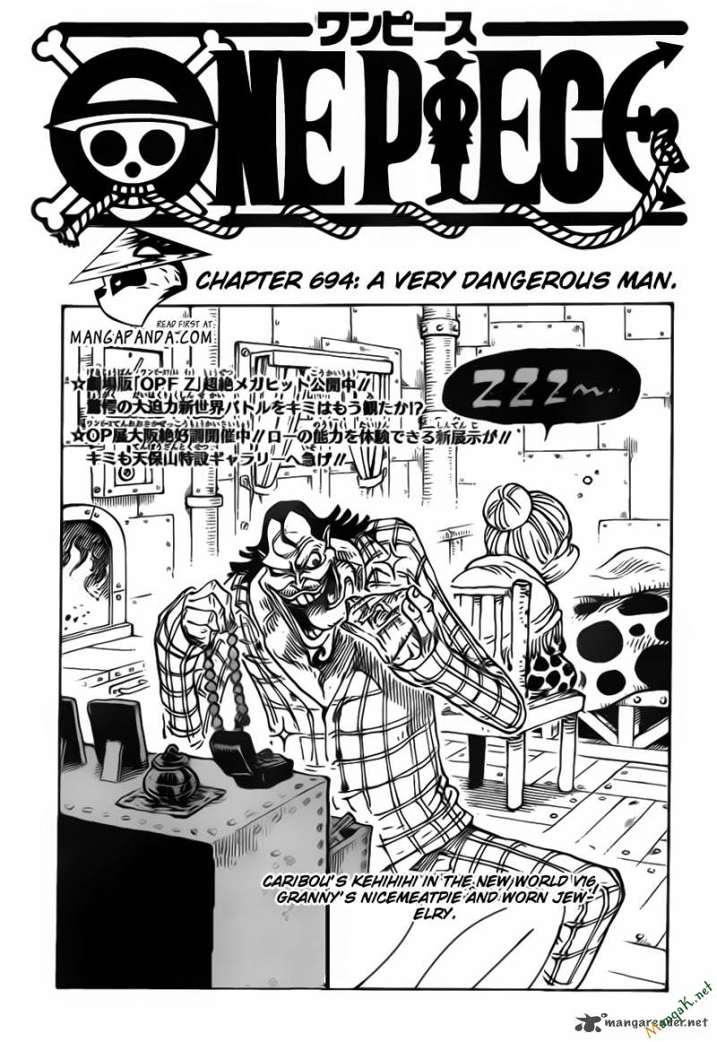 One Piece Tập 694 - Trang 1
