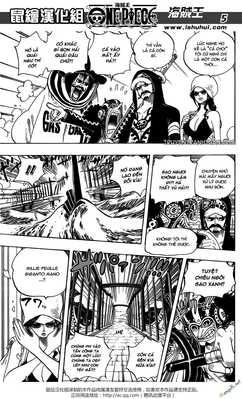 One Piece Tập 710 - Trang 4