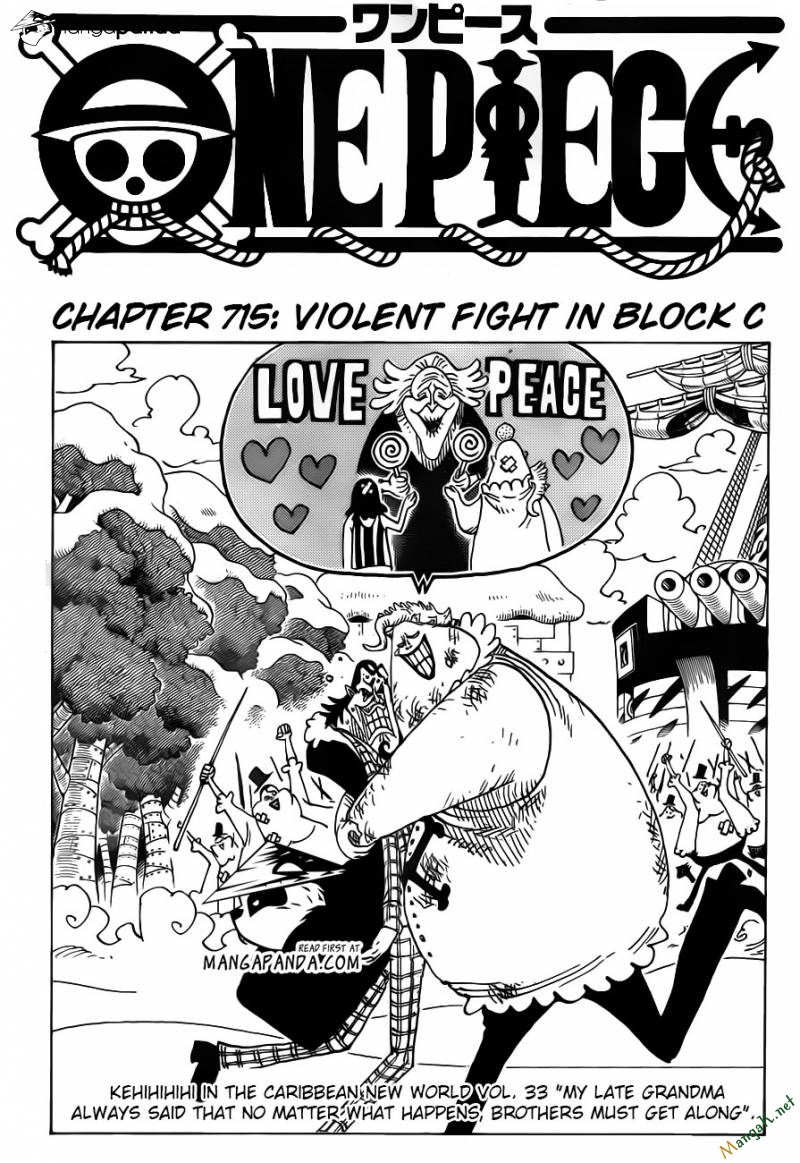 One Piece Tập 715 - Trang 1