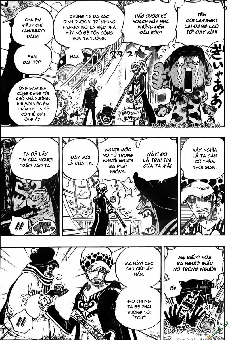 One Piece Tập 724 - Trang 9
