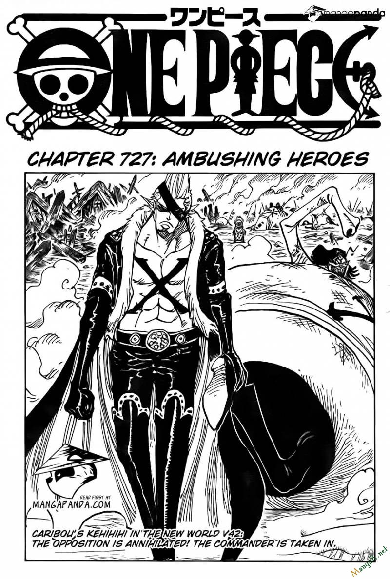 One Piece Tập 727 - Trang 1