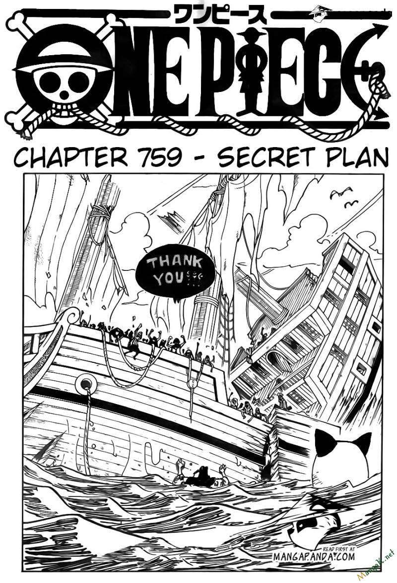 One Piece Tập 759 - Trang 1