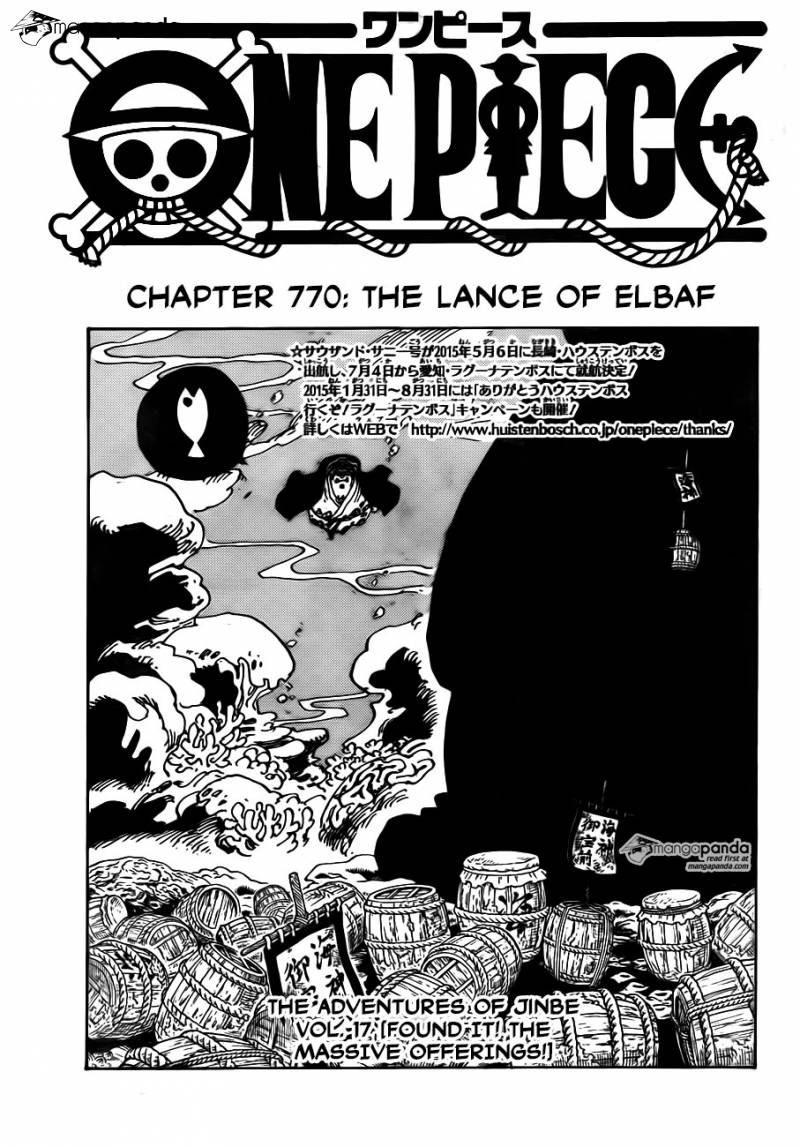 One Piece Tập 770 - Trang 1