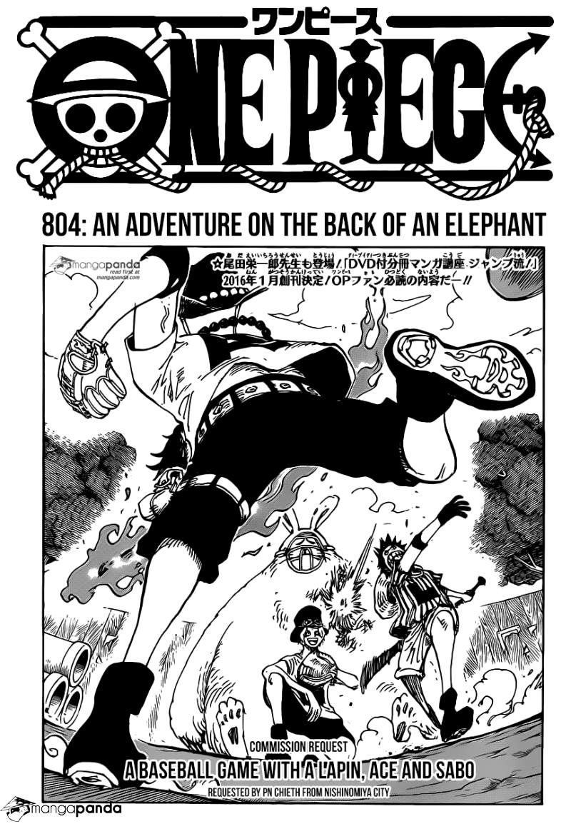 One Piece Tập 804 - Trang 1