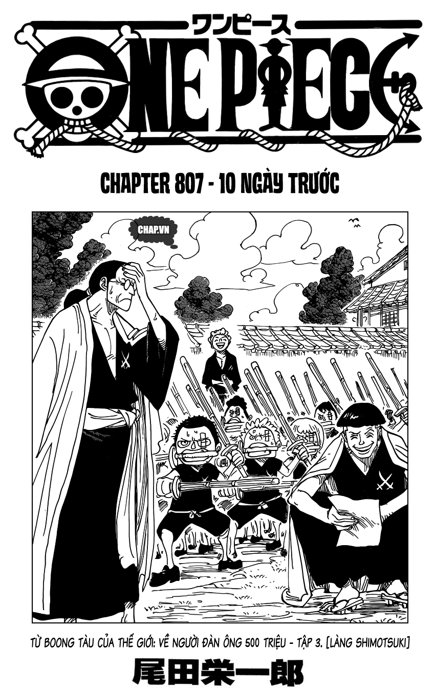One Piece Tập 807 - Trang 1