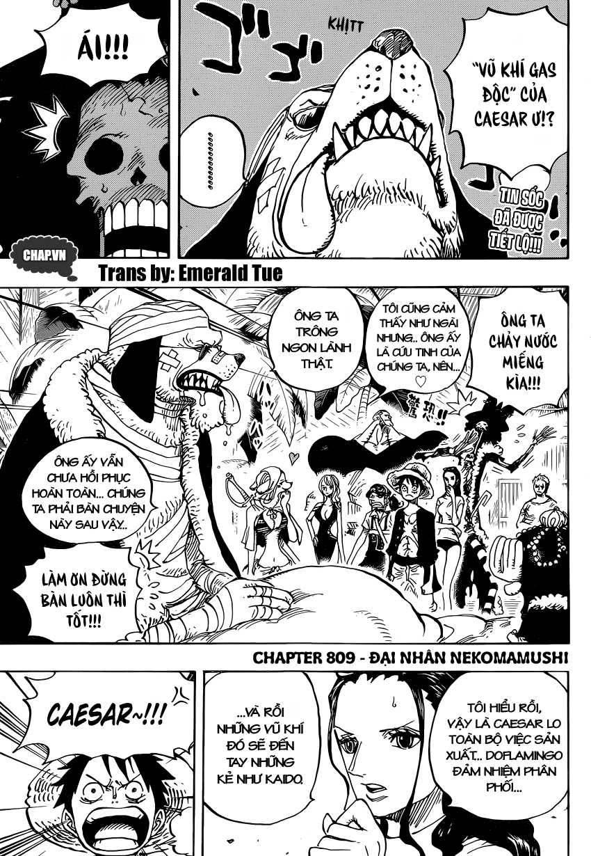 One Piece Tập 809 - Trang 3