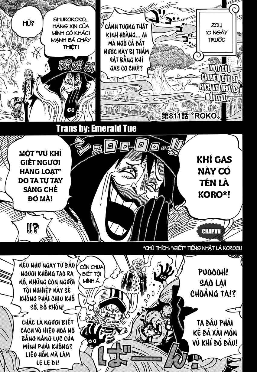 One Piece Tập 811 - Trang 2