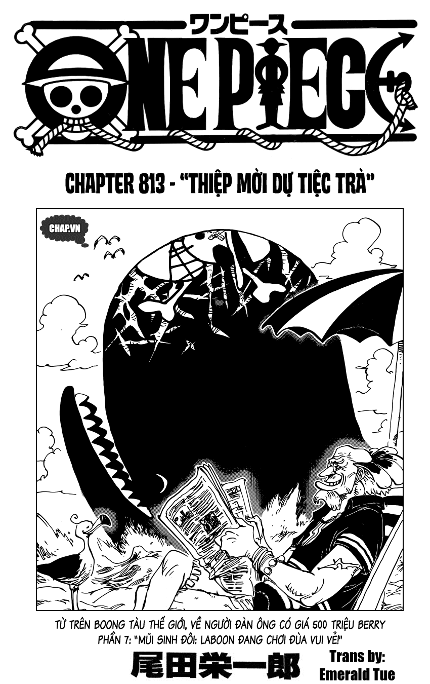 One Piece Tập 813 - Trang 1