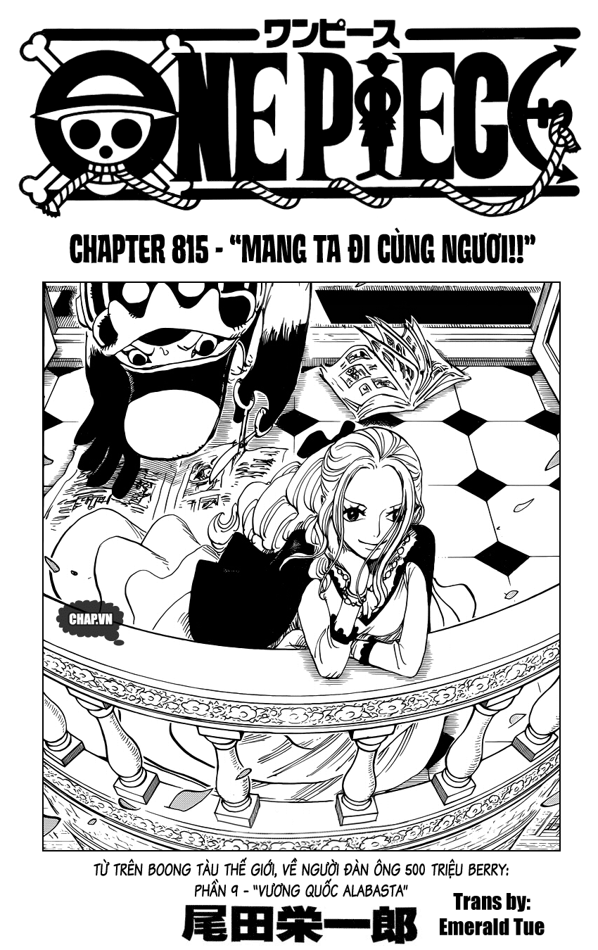 One Piece Tập 815 - Trang 1