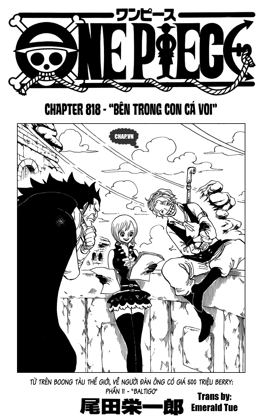 One Piece Tập 818 - Trang 1