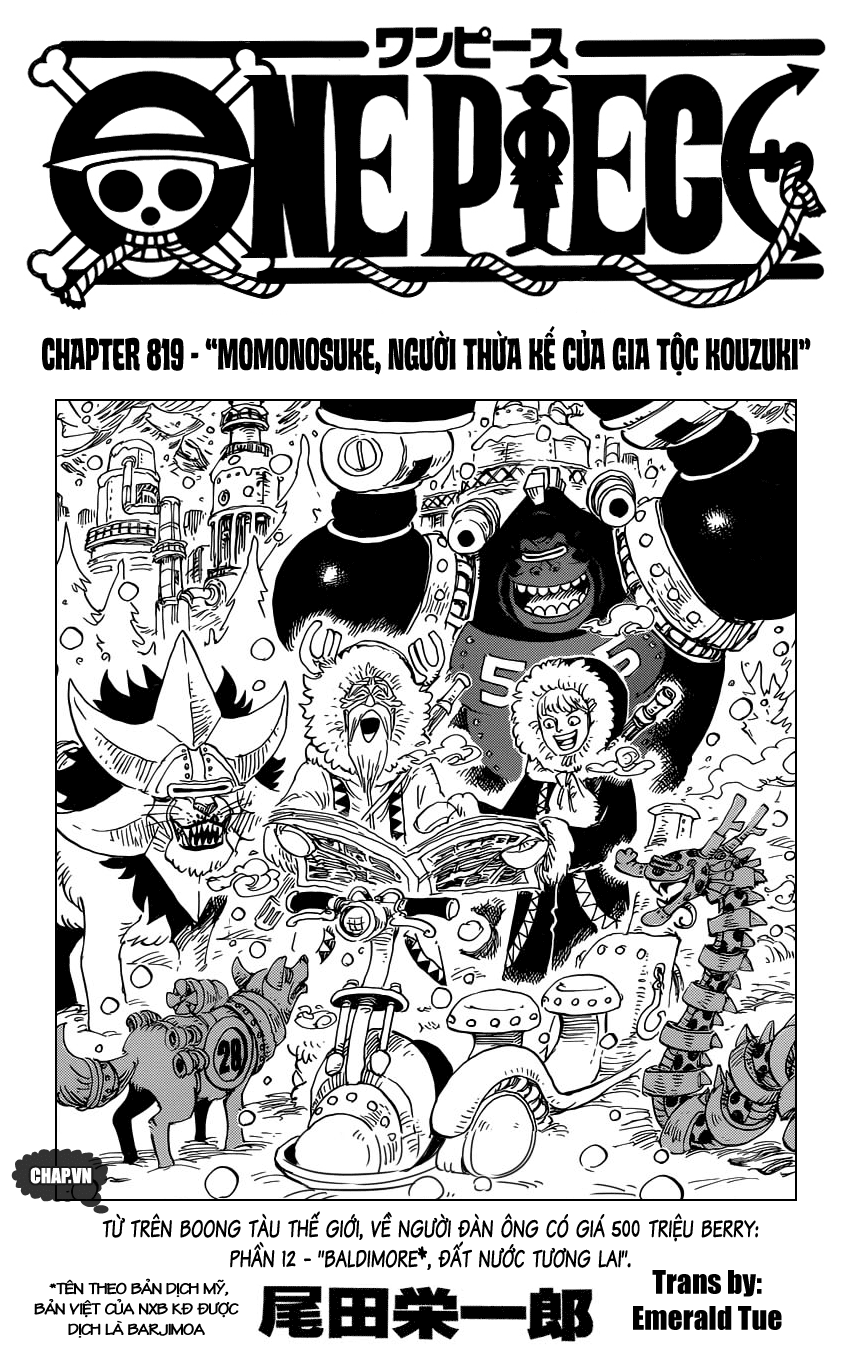 One Piece Tập 819 - Trang 1