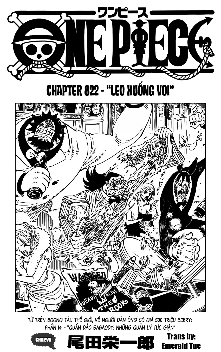 One Piece Tập 822 - Trang 1