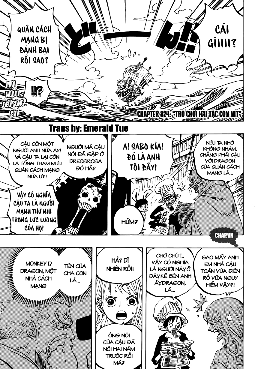One Piece Tập 824 - Trang 2