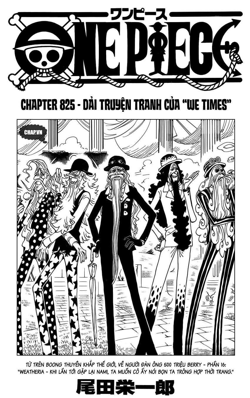 One Piece Tập 825 - Trang 1