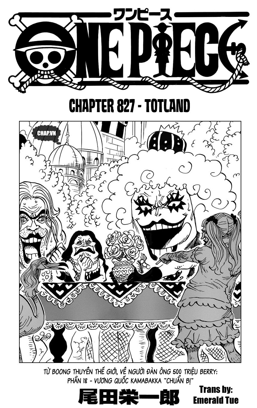 One Piece Tập 827 - Trang 1