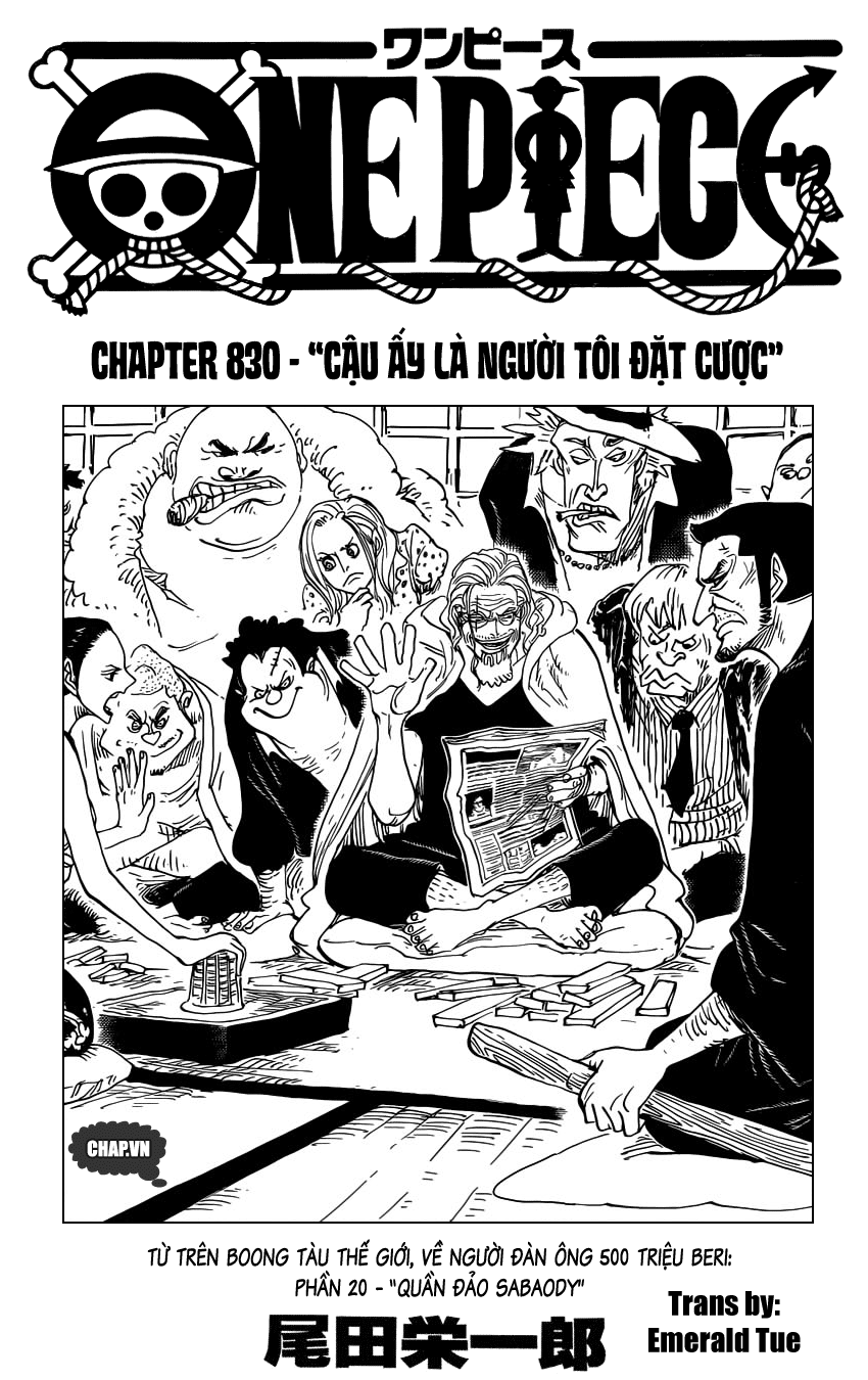 One Piece Tập 830 - Trang 1