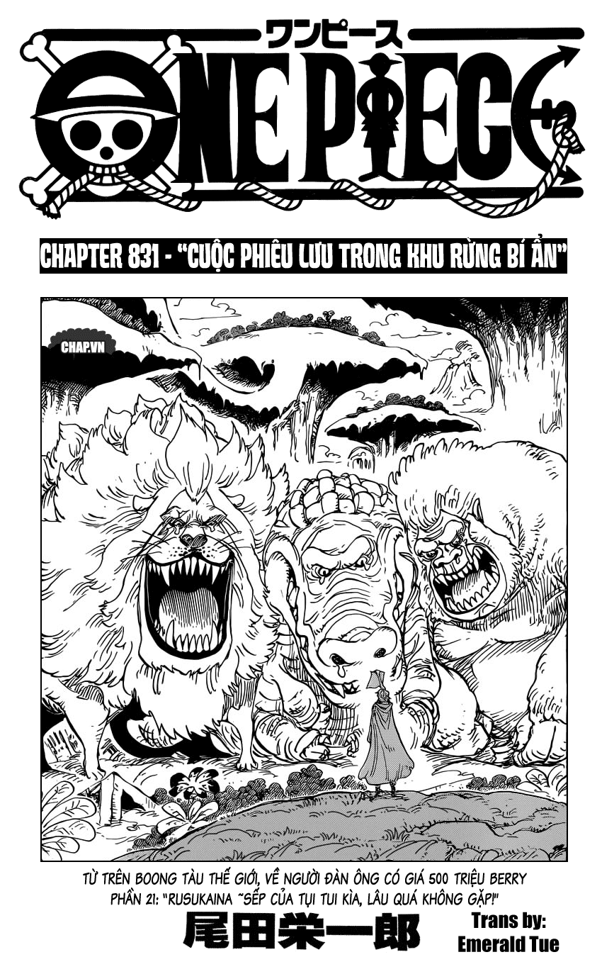 One Piece Tập 831 - Trang 1