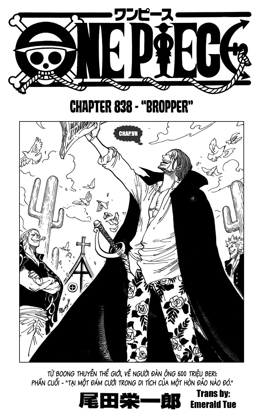 One Piece Tập 838 - Trang 1