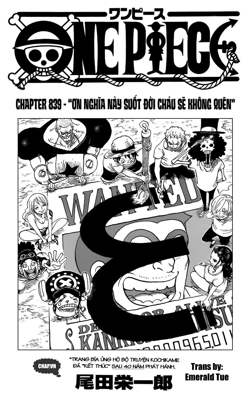 One Piece Tập 839 - Trang 1
