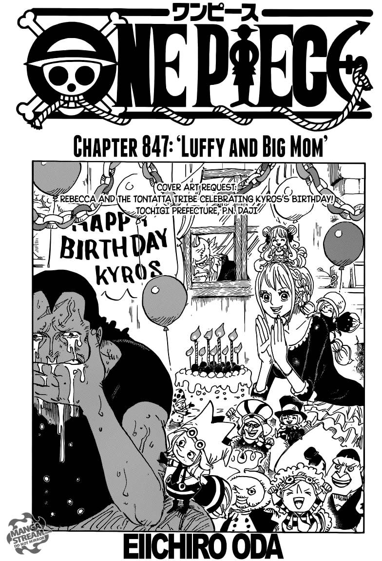 One Piece Tập 847 - Trang 1